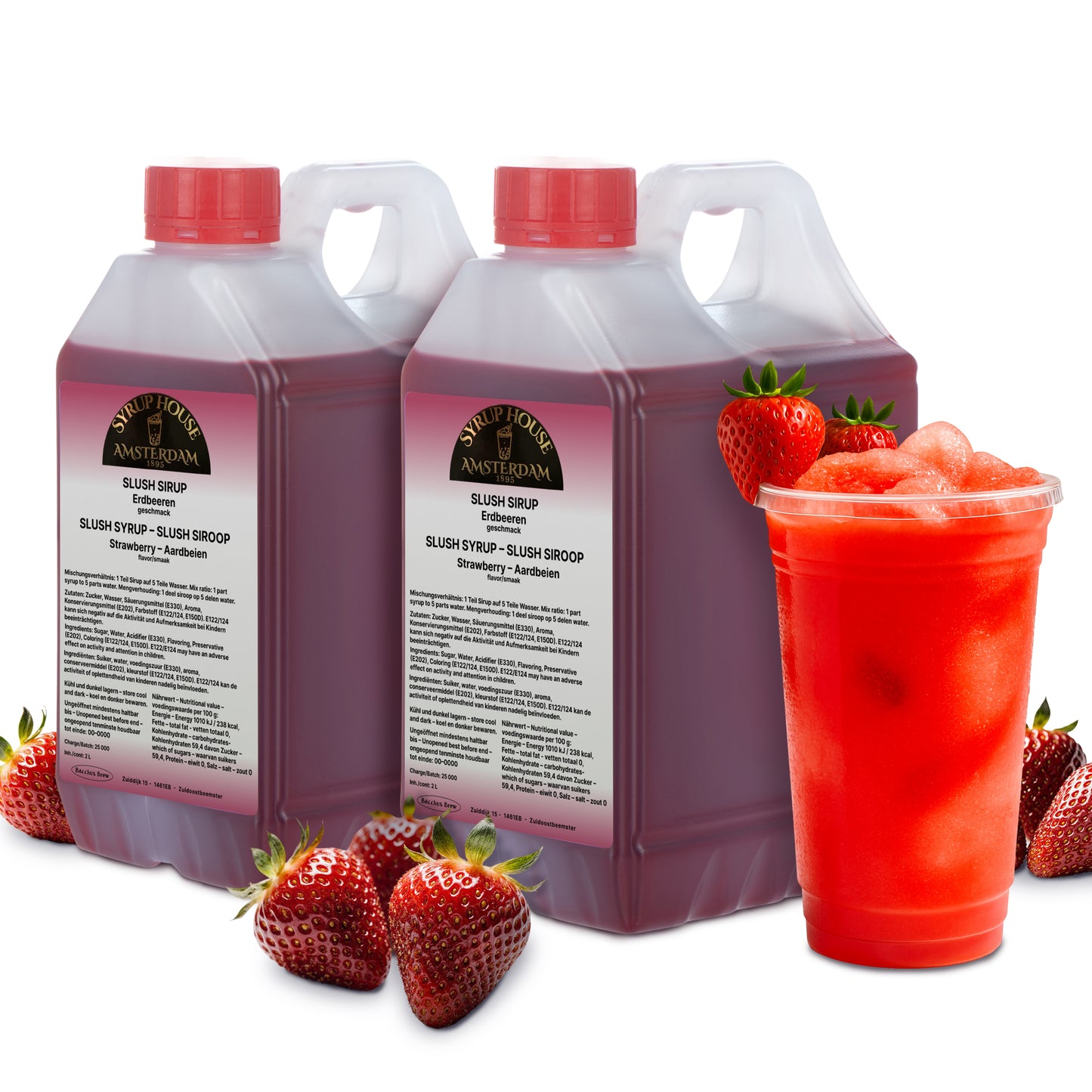 Slush 2×2L Aardbei × Aardbei