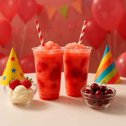 Slush 4×0,75L Aardbei × Bosbes × Kers × Cola